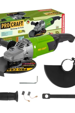 Meuleuse d'angle Procraft PW2650 2600 watts 230 mm Commander Vite