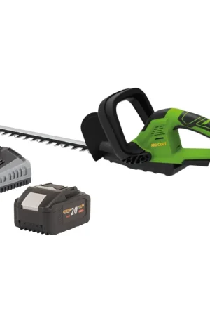 Dernière Chance Taille-haie sans fil Procraft PZA24bb 20 V 510 mm sans balais + 1 batterie 8,0 Ah + chargeur