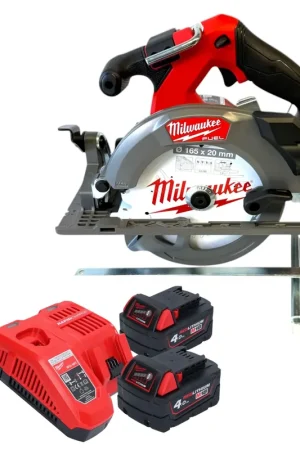 Nouveauté Milwaukee M18 FCS552-402 Akku Handkreissäge 18 V 165 mm Brushless + 2x Akku 4,0 Ah + Ladegerät