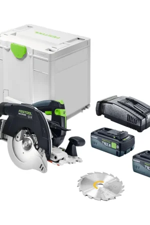 Prix Choc Festool HKC 55 KEB-Basic Scie circulaire portative sans fil 18 V 160 mm Brushless + 2x batterie 8,0 Ah + chargeur + Systainer