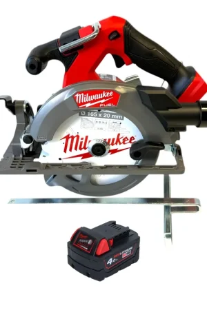 Milwaukee M18 FCS552-401 Akku Handkreissäge 18 V 165 mm Brushless + 1x Akku 4,0 Ah - ohne Ladegerät Commander Maintenant