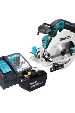 Retour Gratuit Scie circulaire sans fil Makita DHS 680 Z 18 V 165 mm sans balais + 1 batterie 9,0 Ah + chargeur