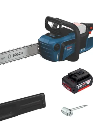 Nouvelle Collection Bosch GKE 18V-40 Professional Tronçonneuse à chaîne sans fil 18 V 40 cm Brushless ( 06008D3000 ) Solo - sans batterie, sans chargeur