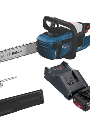 Offre Spéciale Bosch GKE 18V-40 Professional Tronçonneuse à chaîne sans fil 18 V 40 cm Brushless ( 06008D3000 ) Solo - sans batterie, sans chargeur