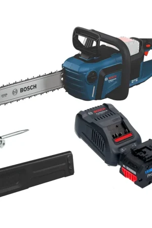 Bosch GKE18V-40 Professional Tronçonneuse à chaîne sans fil 18 V 40 cm Brushless + 1x batterie ProCORE 8,0 Ah + chargeur Prix Cassé