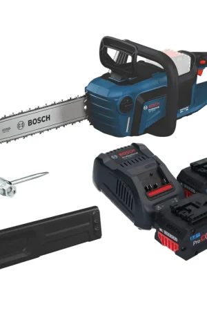Bosch GKE18V-40 Professional Tronçonneuse à chaîne sans fil 18 V 40 cm Brushless + 1x batterie ProCORE 8,0 Ah + chargeur Nouveauté