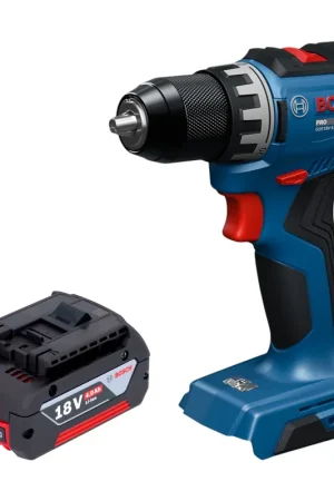 Perceuse-visseuse sans fil Bosch GSR 18V-52 Professional 18 V 70 Nm sans balais + 1 batterie 4,0 Ah - sans chargeur Commander Vite