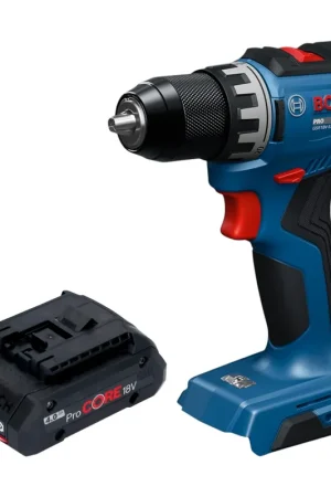 Perceuse-visseuse sans fil Bosch GSR 18V-52 Professional 18 V 70 Nm sans balais + 1 batterie ProCORE 4,0 Ah - sans chargeur Quantité Limitée