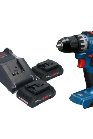 Commander Vite Perceuse-visseuse sans fil Bosch GSR 18V-52 Professional 18 V 70 Nm sans balais + 2 batteries ProCORE 4,0 Ah + chargeur