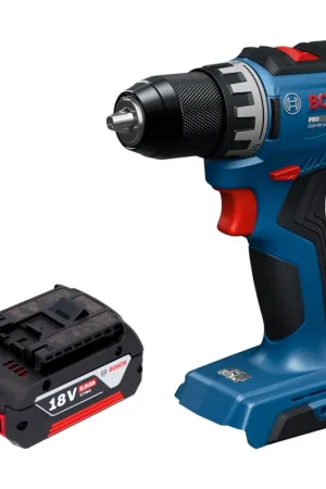 Perceuse-visseuse sans fil Bosch GSR 18V-52 Professional 18 V 70 Nm sans balais + 1 batterie 5,0 Ah - sans chargeur Quantité Limitée