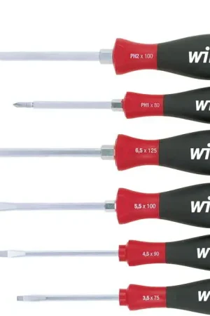 Nouveauté WIHA Jeu de tournevis 530 HK6 6 pièces fente/PH ( 4000827737 )