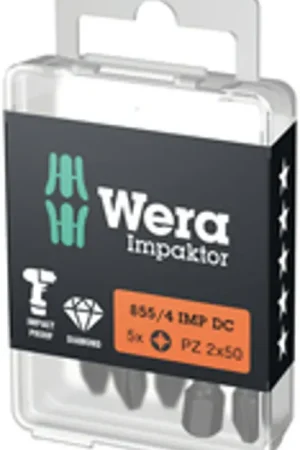 Offre Exclusive WERA Embout 855/4 IMP DC PZD2 longueur 50 mm ( 4000829273 )