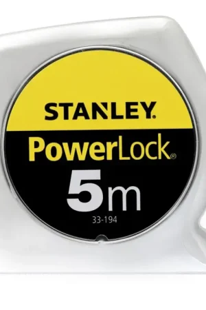 STANLEY Mètre-ruban de poche PowerLock® longueur 5 m largeur 19 mm mm/cm ( 4000855120 ) Prix Bas