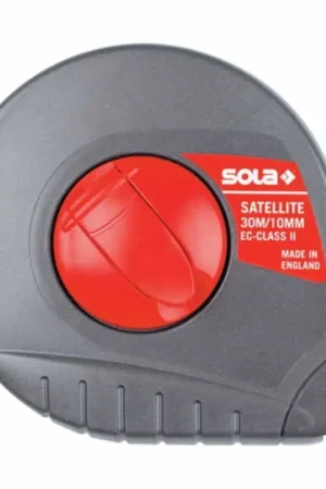 SOLA Mètre-ruban en boîtier type B L.30m l.10mm laqu. blanc Cl. de préc. II ( 4000855393 ) Affaire À Saisir