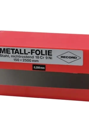 RECORD Feuille métallique épaisseur 0,100 mm ( 4000858845 ) Prix Promo