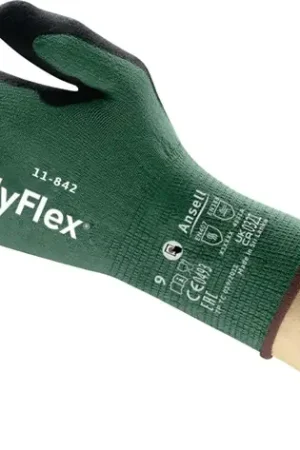 ANSELL gants HyFlex 11-842 taille 10 noir/vert (4000391310) Commande En Gros
