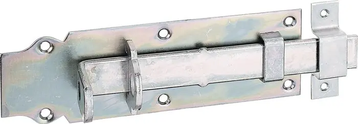 Authentique GAH Verrou de serrure longueur 200 mm largeur 64 mm droit ( 8002580762 )