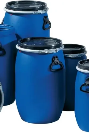 Haute Qualité Fût à large ouverture GRAF 30 l polyéthylène bleu (9000450460)