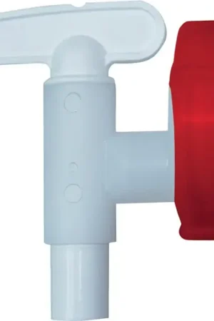 Certifié GRAF robinet de sortie en plastique blanc (9000450464)