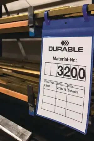 Solde Pochette à documents DURABLE L210xH148 mm DIN A5 paysage (9000451008)