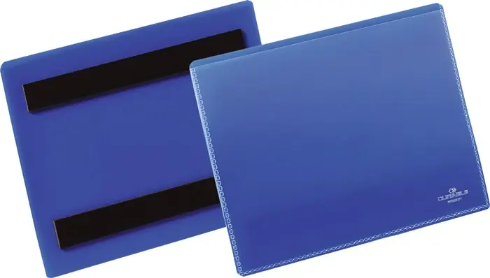 Soldes Pochette pour étiquettes DURABLE L148xH105mm bleu (9000451018)