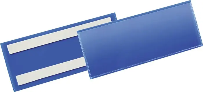 Haute Qualité Pochette pour étiquettes DURABLE L210xH74mm bleu (9000451055)