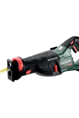 Super Prix Scie sabre sans fil Metabo SSEP 18 LT BL 18 V 32 mm sans balais (601617850) Solo - sans batterie, sans chargeur
