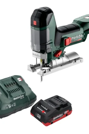 Metabo ST 18 LT 130 BL Scie sauteuse sans fil 18 V 130 mm Brushless + 1x batterie LiHD 4,0 Ah + chargeur Produit De Marque