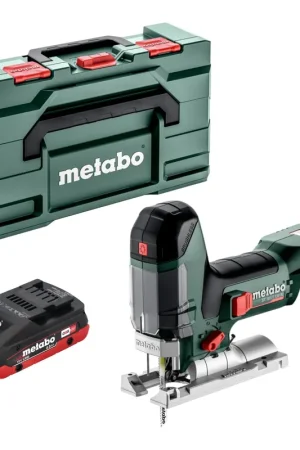Metabo ST 18 LT 130 BL Scie sauteuse sans fil 18 V 130 mm Brushless + 1x batterie LiHD 4,0 Ah + Metabox - sans chargeur Achat Immédiat