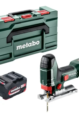 Remise Metabo ST 18 L 90 Scie sauteuse sans fil 18 V 90 mm + 1x batterie 4,0 Ah + Metabox - sans chargeur