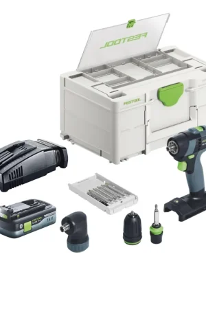 Festool TXS 18-Basic set perceuse-visseuse sans fil 18 V 40 Nm sans balais + 1x batterie 4,0 Ah + chargeur rapide + systainer Solde