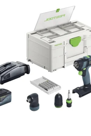 Festool TXS 18-Basic set perceuse-visseuse sans fil 18 V 40 Nm sans balais + 1x batterie 5,0 Ah + chargeur rapide + systainer Bon Marché