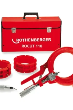 ROTHENBERGER Outil combiné de décollet./chanfreinage Rocut® 110 50/75/110 mm ( 4000781018 ) Dernière Chance