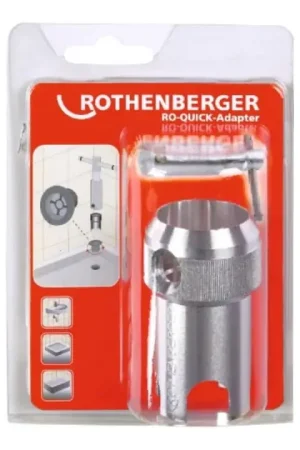 ROTHENBERGER Outil de vissage de vanne RO-QUICK longueur 75 mm adaptateur ( 4000781040 ) Paiement Sécurisé