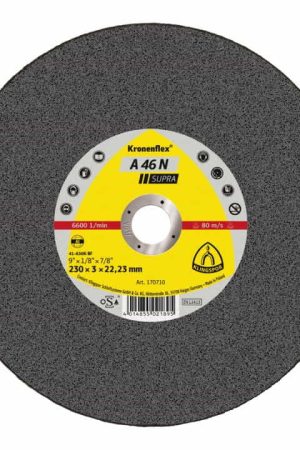 Affaire À Saisir KLINGSPOR Disque à tronçonner A 46 N Supra D230x3 mm droit ( 4000841039 )