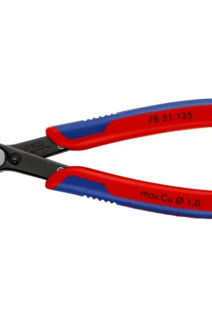 KNIPEX Pince coupante latérale électronique Super-Knips® longueur 125 mm forme 3 ( 4000810508 ) Dernier Modèle
