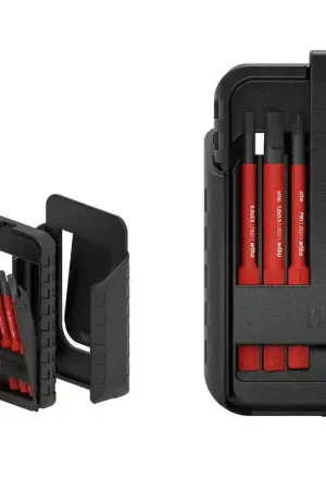 WIHA Jeu de lames interchangeables SlimBit electric 12 pièces ( 8000482379 ) Meilleure Vente