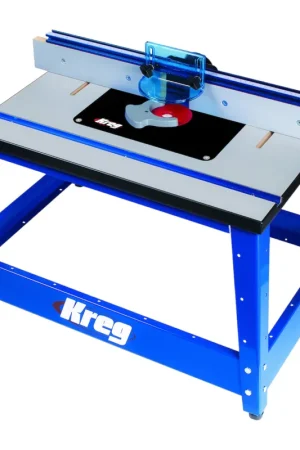 Marque Kreg PRS2100 Table de fraisage mobile de précision pour toutes les défonceuses avec entraxe des trous de 115 mm