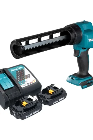 Makita DCG 180 RA Pistolet à cartouche sans fil 18 V + 2x batterie 2,0 Ah + chargeur Achat Immédiat