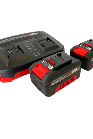 Einhell Starter Kit Power X Change 2x 4,0 Ah batterie + chargeur double ( 4512112 ) Vente Directe