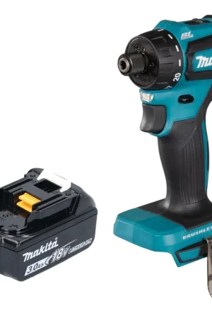 Expédition Rapide Makita DDF 083 F1 Perceuse-visseuse sans fil 18 V 40 Nm 1/4'' Brushless + 1x batterie 3,0 Ah - sans chargeur