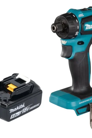 Haute Qualité Makita DDF 083 T1 Perceuse-visseuse sans fil 18 V 40 Nm 1/4'' Brushless + 1x batterie 5,0 Ah - sans chargeur