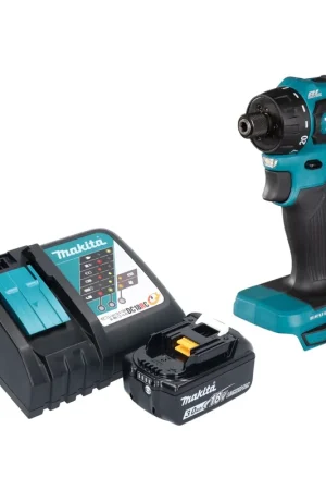 Makita DDF 083 RF1 Perceuse-visseuse sans fil 18 V 40 Nm 1/4'' Brushless + 1x batterie 3,0 Ah + chargeur Acheter En Ligne