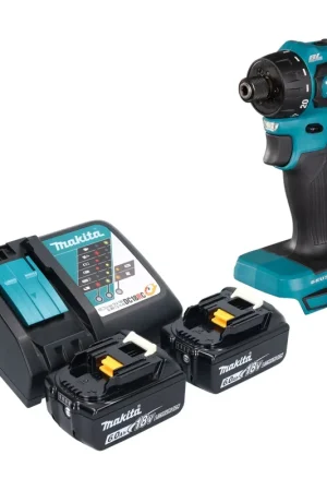 Makita DDF 083 RG Perceuse-visseuse sans fil 18 V 40 Nm 1/4'' Brushless + 2x batterie 6,0 Ah + chargeur Acheter Direct
