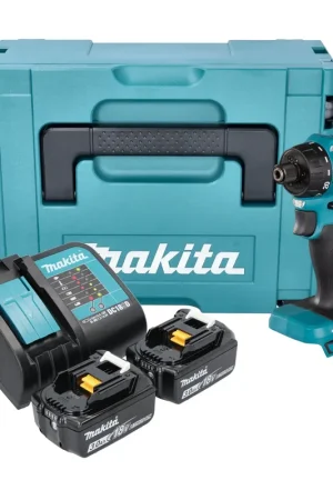 Makita DDF 083 SFJ Perceuse-visseuse sans fil 18 V 40 Nm 1/4'' Brushless + 2x batterie 3,0 Ah + chargeur + Makpac Acheter Direct