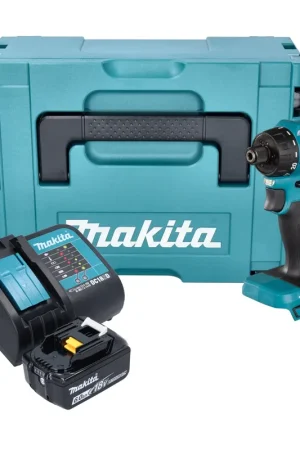Affaire À Saisir Makita DDF 083 SG1J Perceuse-visseuse sans fil 18 V 40 Nm 1/4'' Brushless + 1x batterie 6,0 Ah + chargeur + Makpac