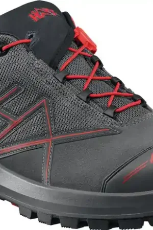 Jusqu'à Épuisement Des Stocks HAIX Chaussures de sécurité Connexis(R) GTX low Taille 10 (45) gris/rouge ( 4721000565 )