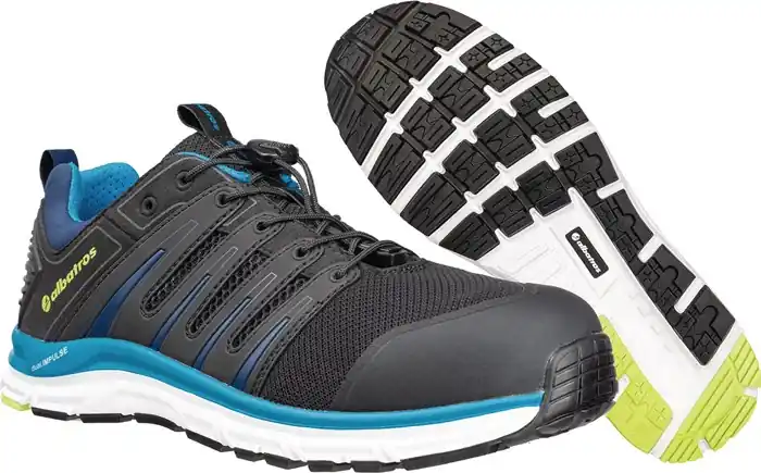ALBATROS Chaussure de sécurité BREEZE IMPULSE LOW Taille 40 noir/bleu ( 4000374630 ) Affaire À Saisir