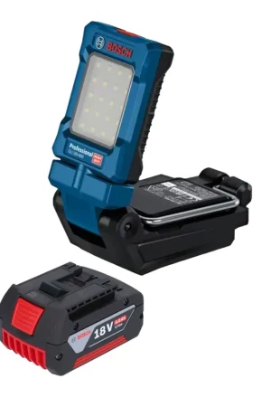 Expédié Aujourd'hui Bosch GLI 18V-800 Professional Lampe sans fil 18 V 800 lm + 1x batterie 4,0 Ah - sans chargeur