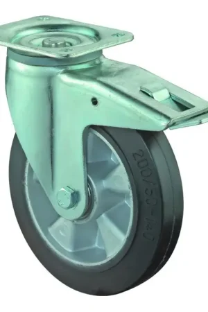 BS ROLLEN Roulette pivotante pour charges lourdes Roue Ø 160 mm Capacité de charge 300 kg ( 3000275454 ) Commande En Gros